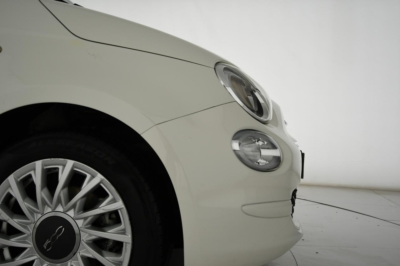 FIAT 500 1.2 Lounge easypower Gpl 69cv TETTO PANO+LED+NEOPATENTATI