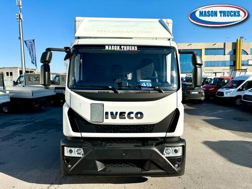 IVECO EUROCARGO 160-280P, furgonatura e sponda, 2022, km 140.000