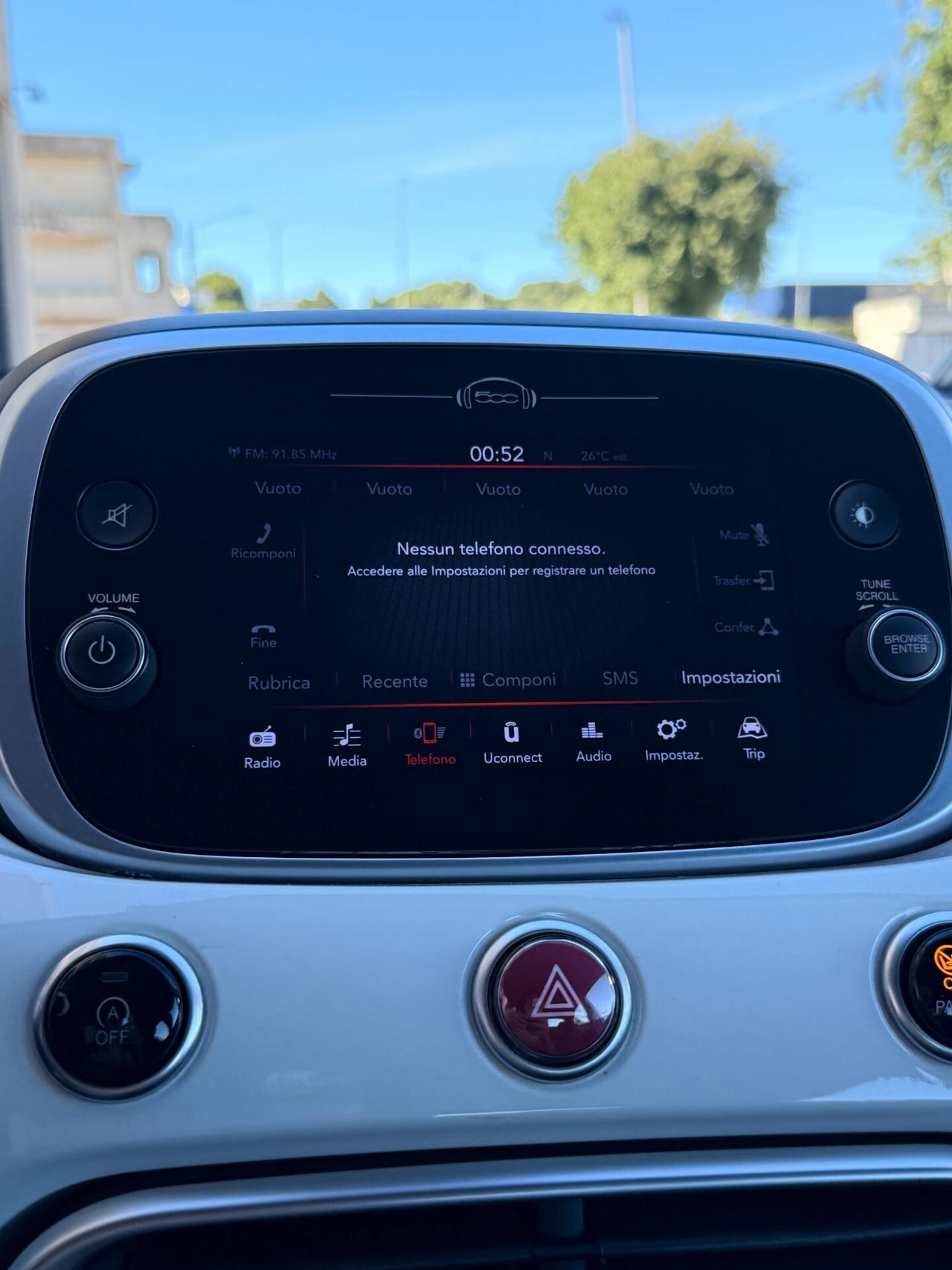 Fiat 500X 1.3 mjt Lounge 95cv adatta x NEO PATENTATI, TELECAMERA,NAVI,APPLE CARPLAY,BLOCK SHAFT,SCHERMO DIGITA