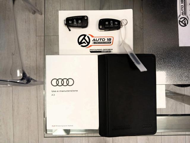 AUDI A3 SPB 30 TDI Admired+MANUALE+EURO 6D + BELLISSIMA!!
