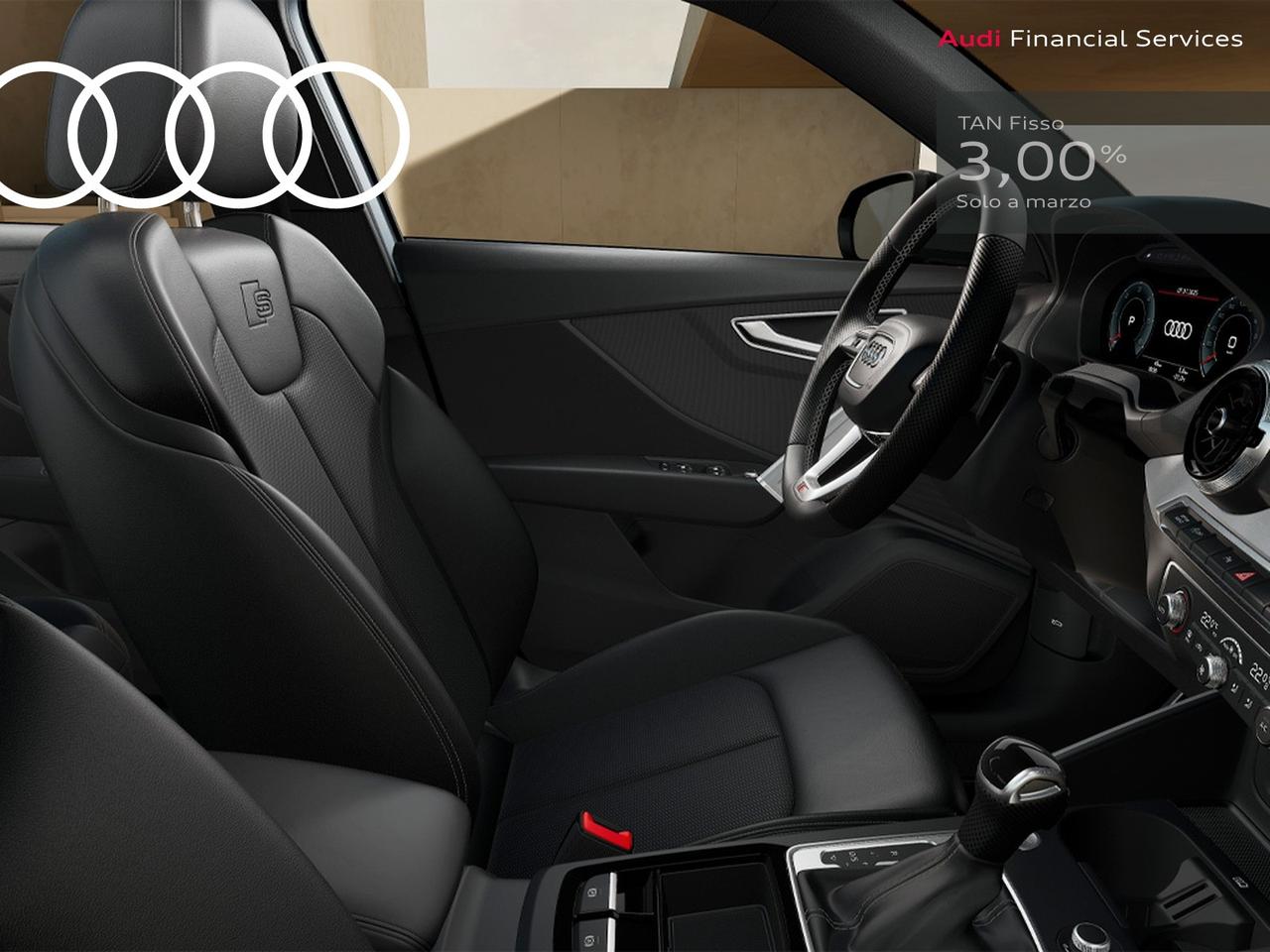 Audi Q2 35 2.0 tdi identity black s-tronic