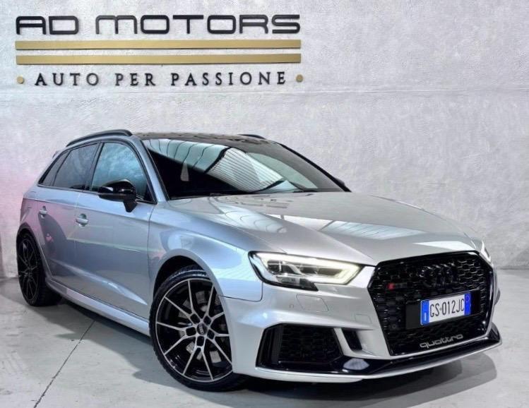 Audi RS3 Virtual Cockpit Sedili RS