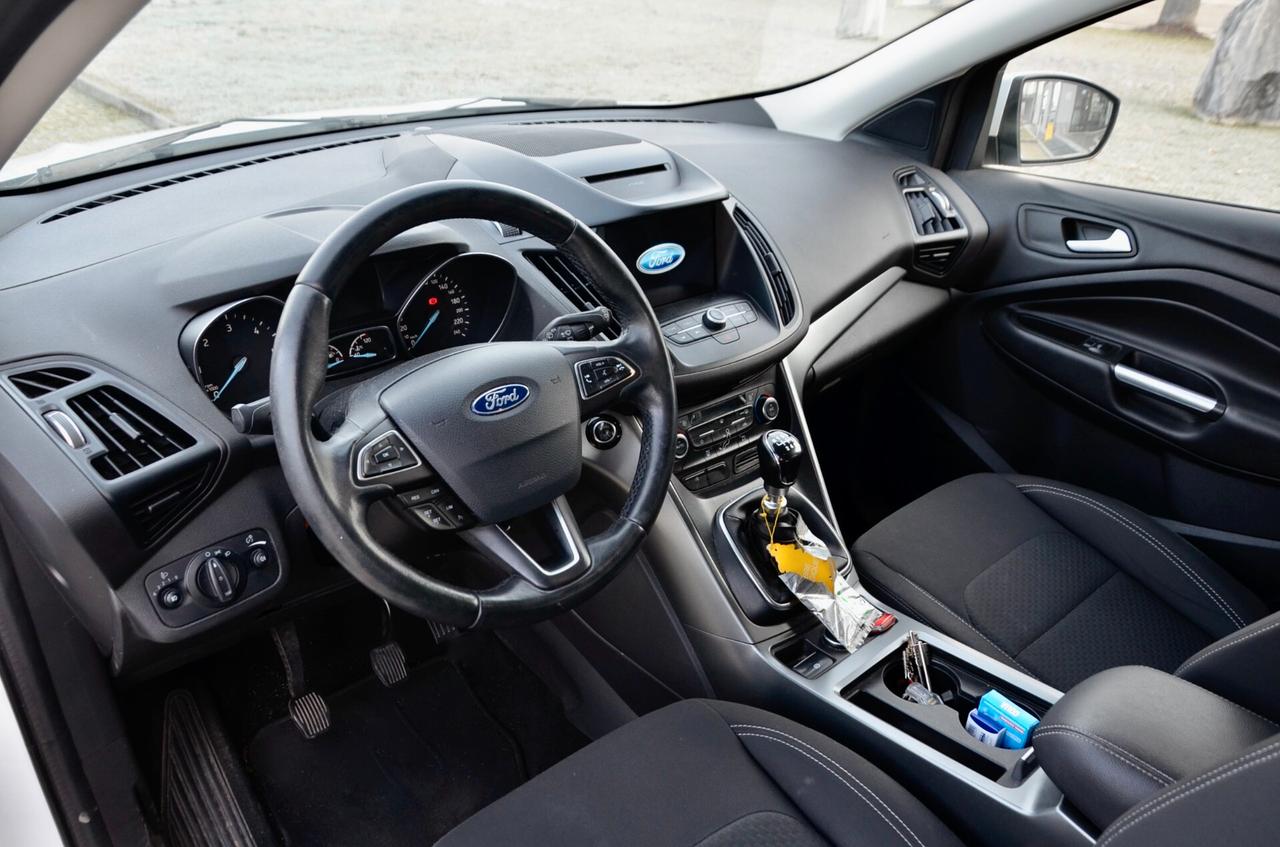 FORD KUGA 1.5 TDCI PLUS 120cv, UFF ITALIANA, EURO 6B, NAVI, APPLE ANDROID, PERMUTE