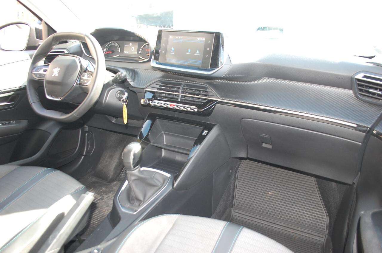 Peugeot 208 1.2 puretech 75CV Allure S&S Uff italy Lega Led
