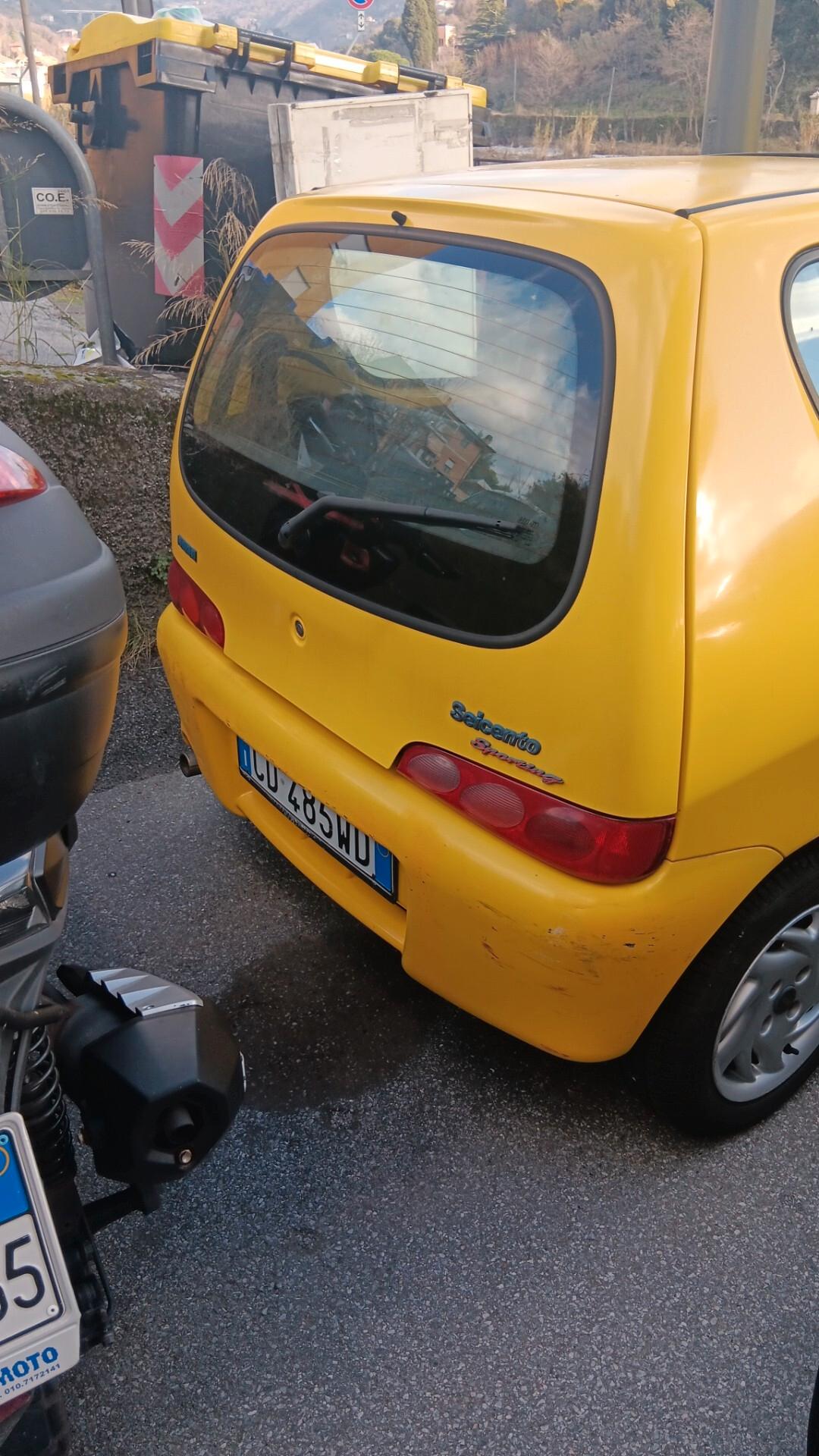 Fiat Seicento 1.1i cat Sporting michel SCHIUMACHER