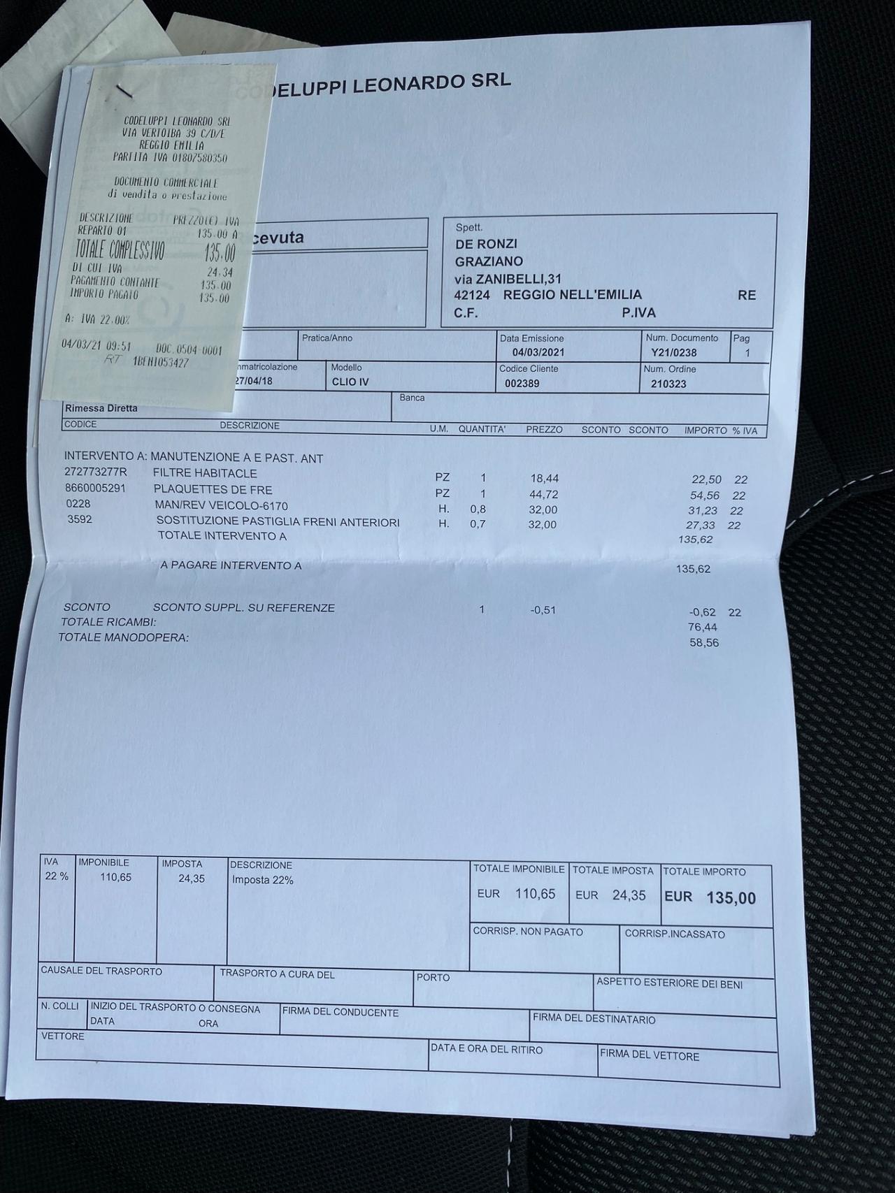 Renault Clio 1.2 75CV 5 porte Life NEOPATENTATI!!!