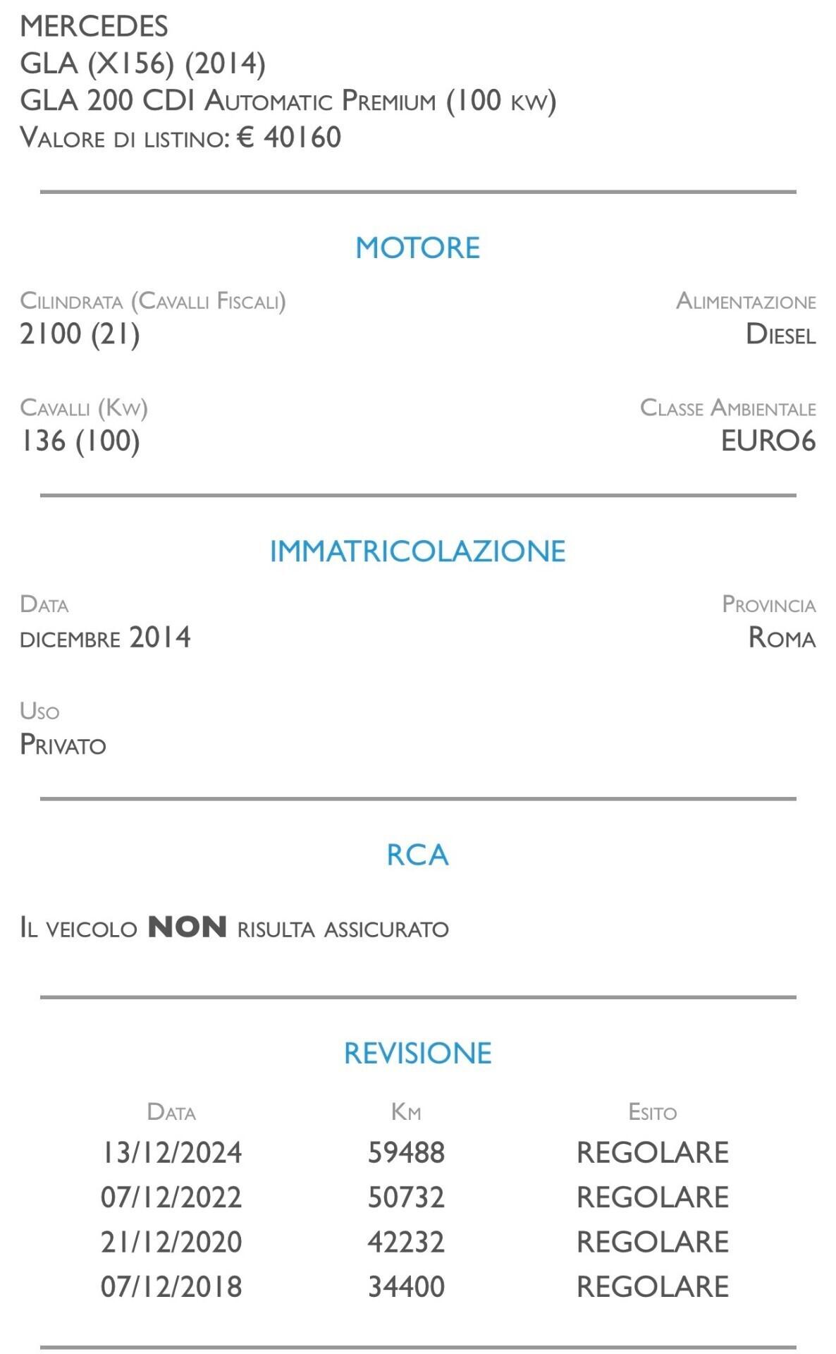 Mercedes-benz GLA 200 CDI Automatic 4Matic Premium