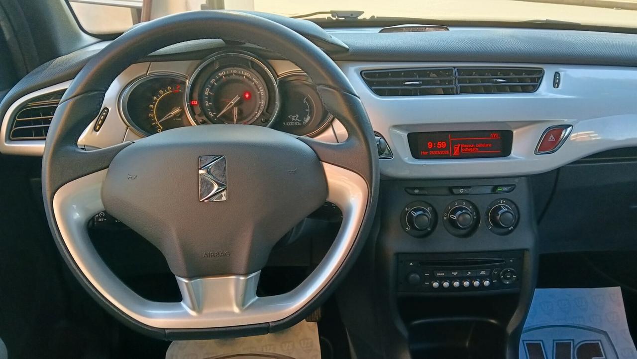 CITROEN DS 3 1.2 BENZ-GARANZIA FULL