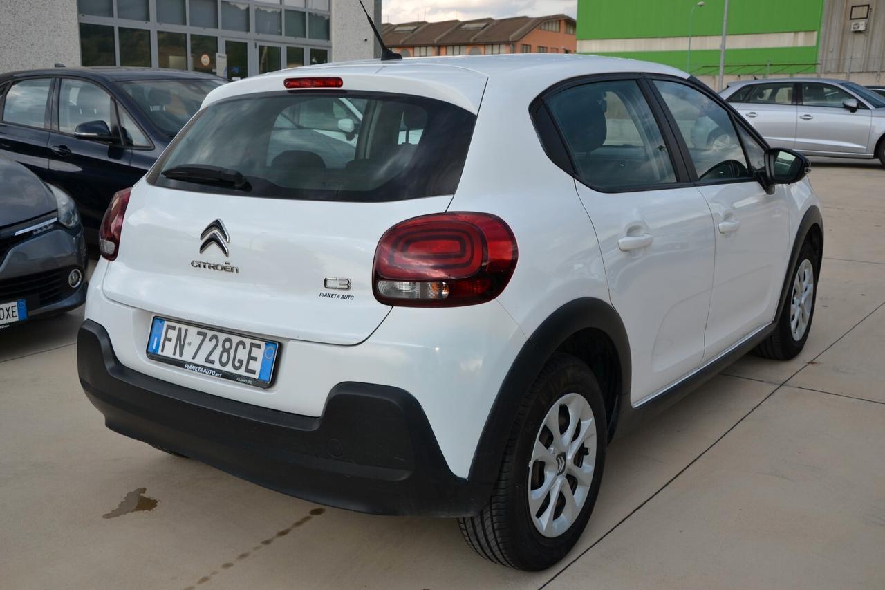 CITROEN C3 PureTech 82 Cv Neopatentati