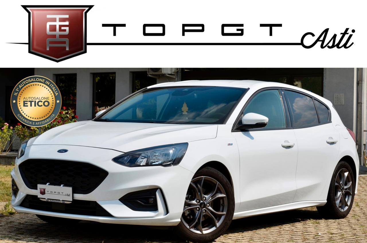 Ford Focus 1.0 EcoBoost Hybrid 125 CV 5p. ST Line , EURO 6D , UNICOPROPR , NAVI , RETRO, 17", SERVICE FORD , PERMUTE