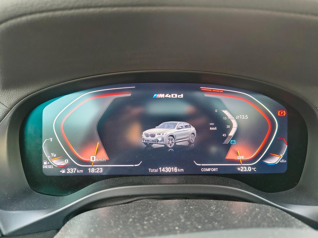 BMW X4 M40 DIESEL 3000 CC 6 CILINDR 340 CV 2023