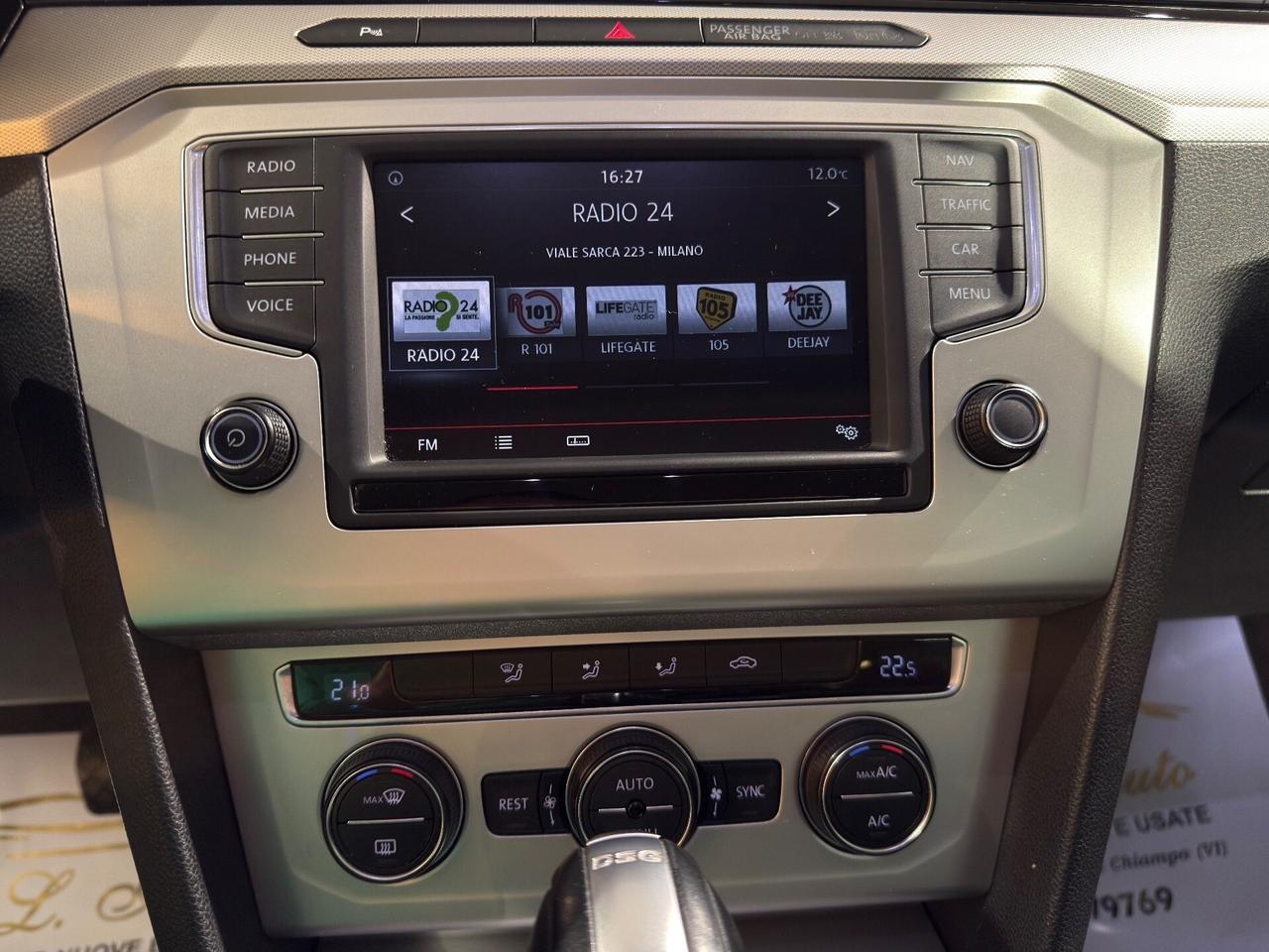 Volkswagen Passat Variant 2.0 TDI DSG Highline Blu