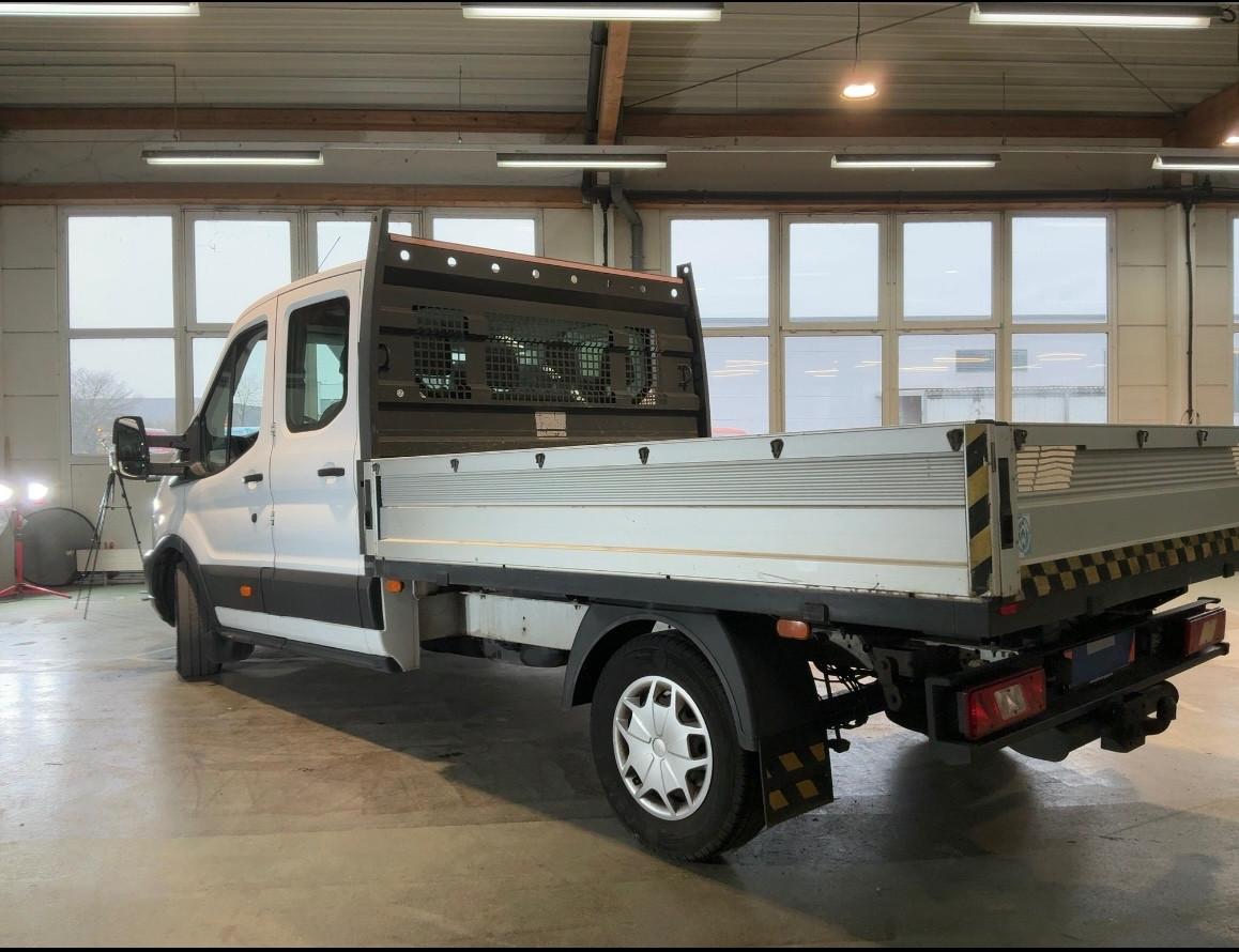 Ford Transit 2.0TDCi Doppia Cabina Cassone Cassonato 7 posti Dropside Doubke
