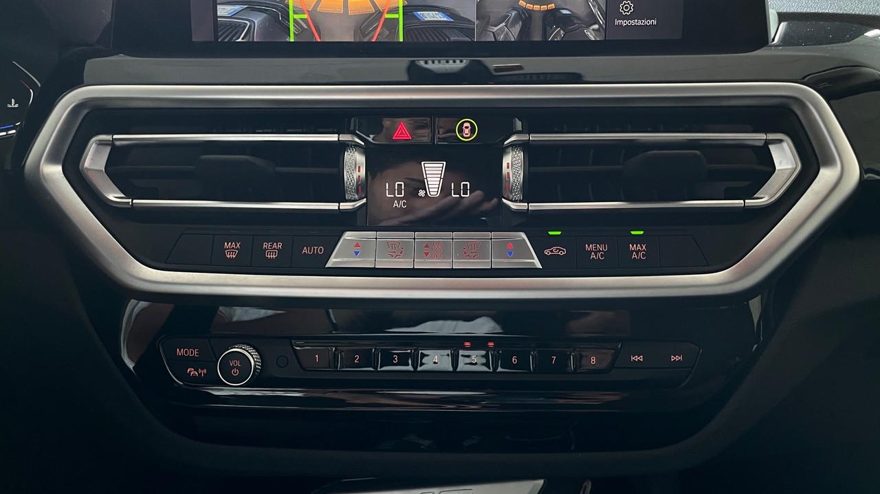 BMW X3 X-DRIVE 20D 48V 2.0 BUSINESS ADVANTAGE 190 CV - FULL LED, PELLE, TELECAMERE 360°