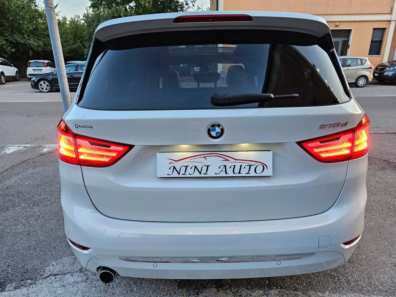 Bmw 218d 150cv Gran Tourer Luxury*Pelle*Navi*Tetto*18*Bi-Xeno*