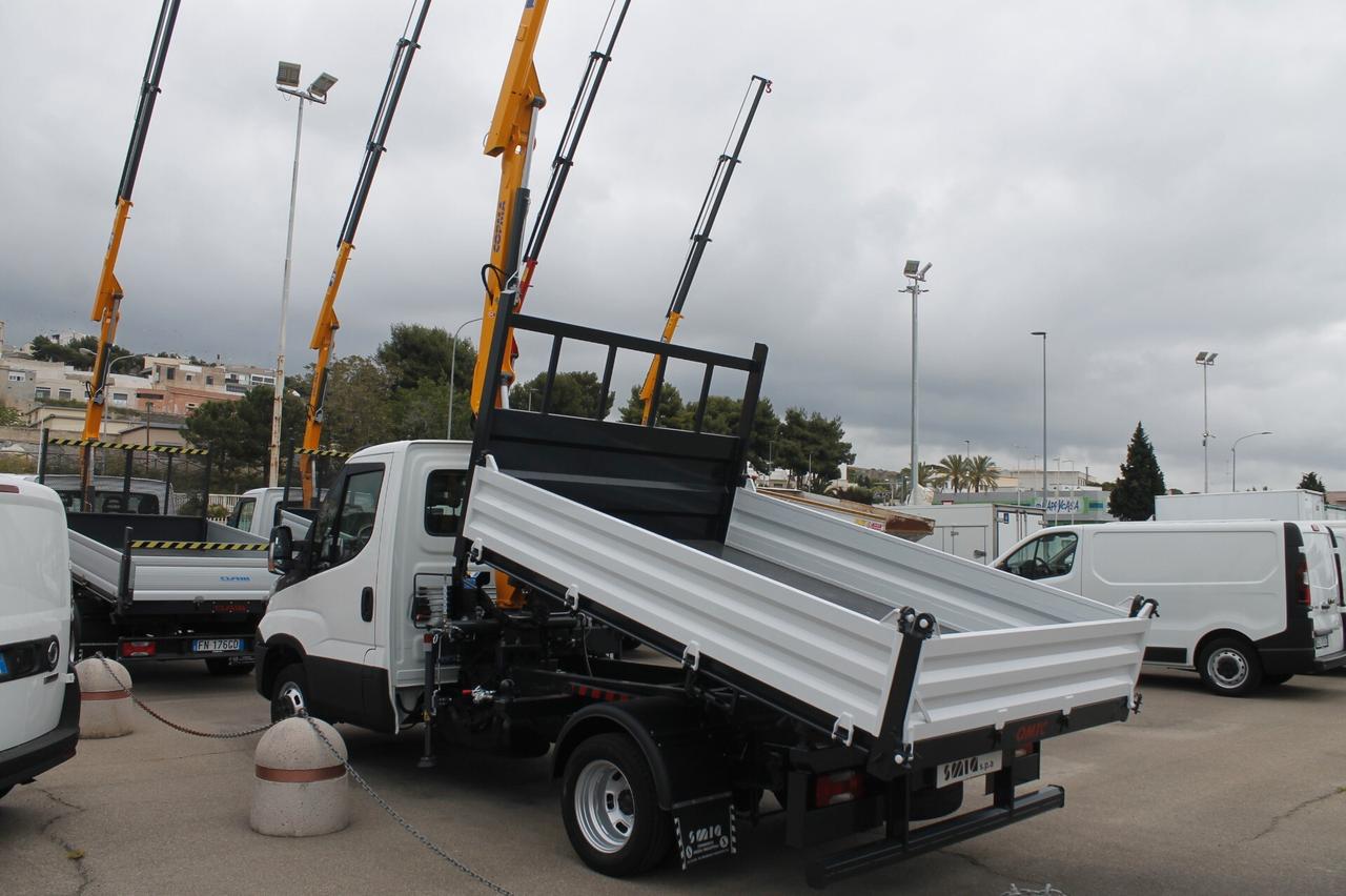 Iveco Daily 35C12 CASSONE RIBALTABILE E GRU' NUOVI DI FABBRICA