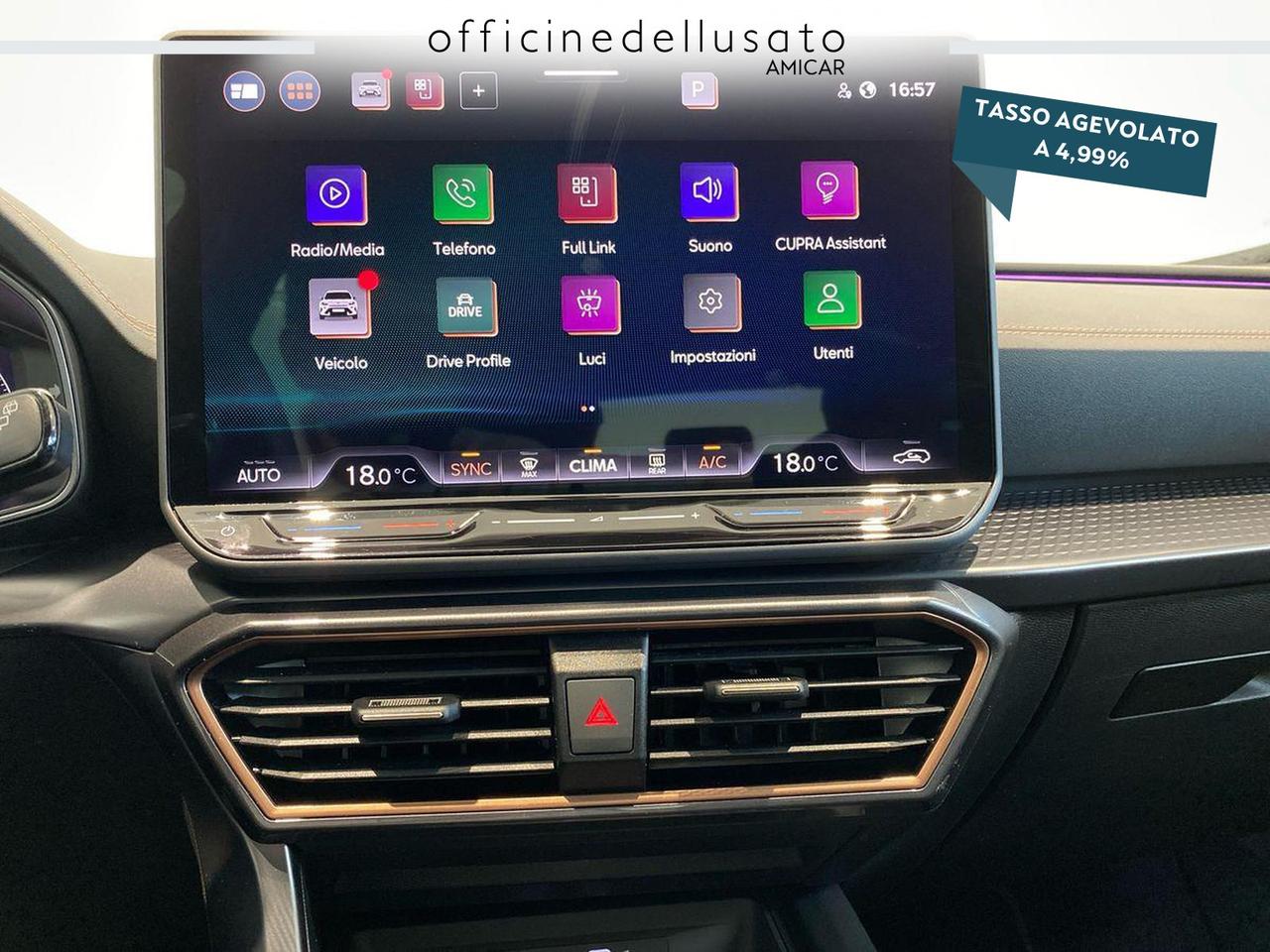 Cupra Formentor 2.0 tdi 150cv dsg