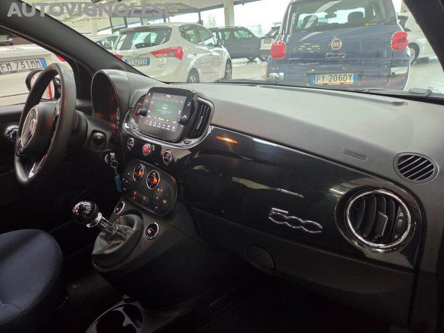 FIAT 500 1.0 Hybrid c.lega- clima auto-cruise-fendi-sensori