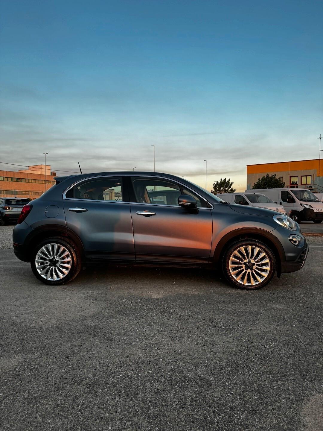 Fiat 500X 1.3 Mjt 95CV Cross blu opaco tetto apribile
