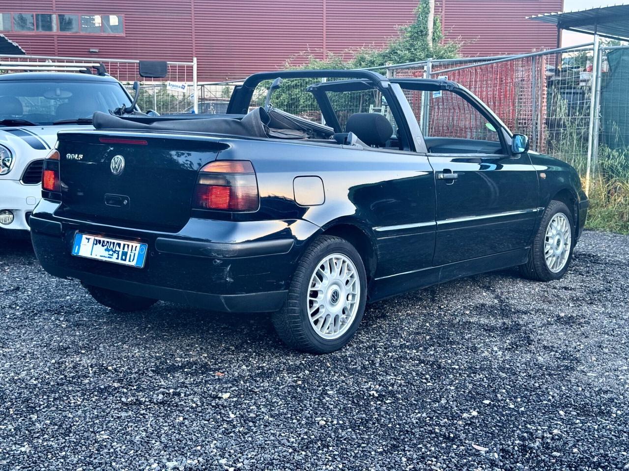 Volkswagen Golf Cabriolet 1.6 benzina 1999 ASI
