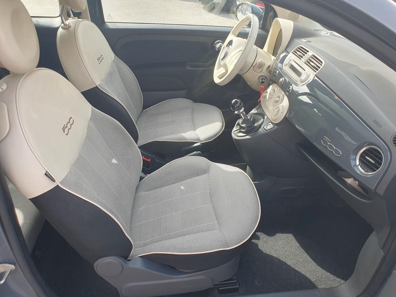 Fiat 500 1.2 benzina GPL Lounge Neopatent 2015