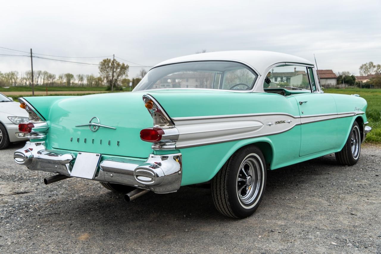 PONTIAC CHIEFTAIN 5.7 V8 - 2 DOOR HARDTOP 1957 - RESTAURO TOTALE