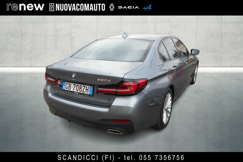 BMW Serie 5 Berlina 520 d Mild Hybrid 48V Msport xDrive Steptronic