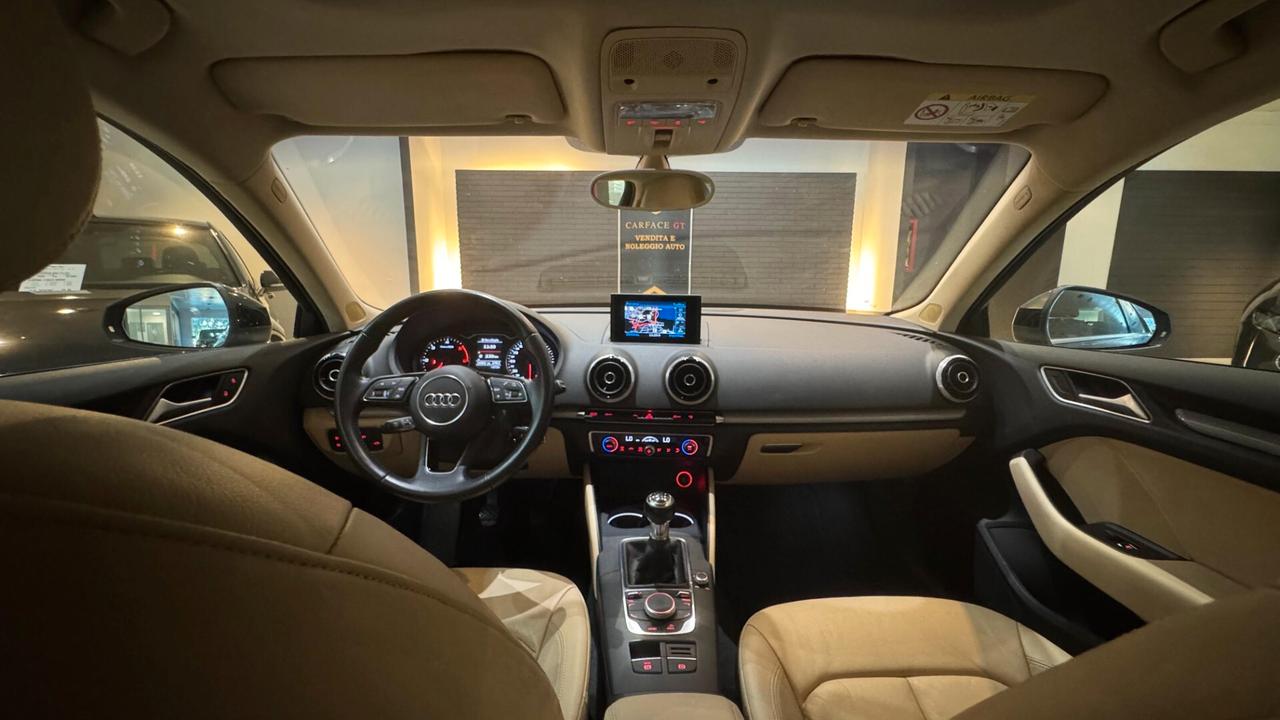 AUDI A3 SPB 2.0 DIESEL 150CV ADMIRED 3PORTE - 2014