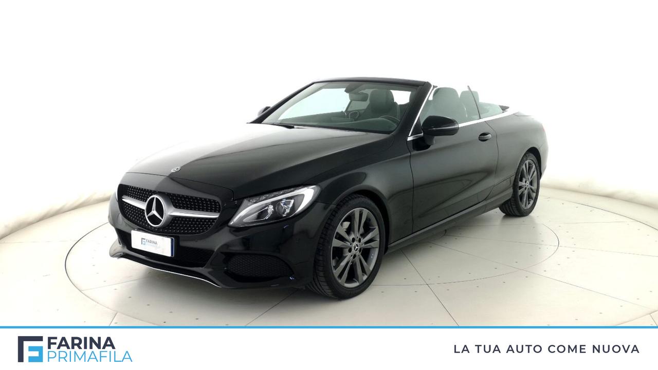 Mercedes-Benz Classe C-A205 2016 Cabrio - C Cabrio 220 d Sport 4matic auto