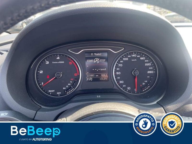 Audi A3 CABRIO 2.0 TDI SPORT 150CV S-TRONIC 7M