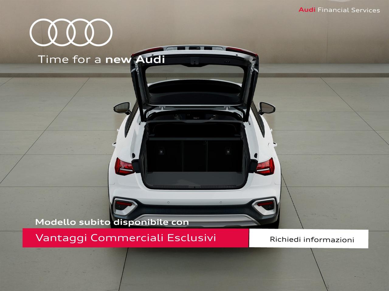 Audi A3 allstreet 1.5 tfsi mhev identity contrast 150cv s-tronic