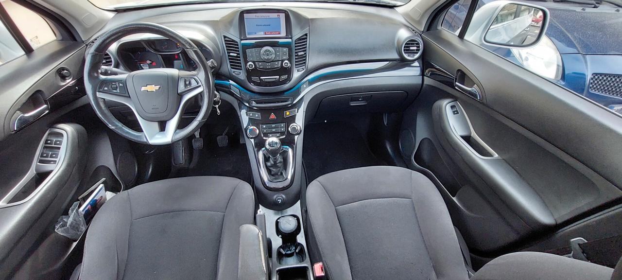 CHEVROLET ORLANDO 2,0 DIESEL 163 CV- 7 POSTI NAVIGATORE TELEFONO SENSORI CRUISE IMPECCABILE