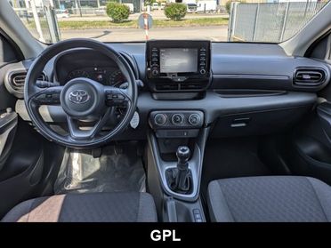 TOYOTA Yaris 1.0 5 porte GPL