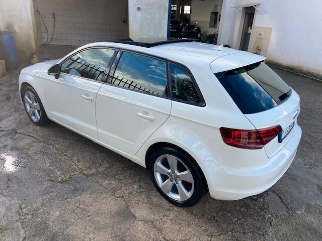 Audi A3 SPB 2.0 TDI quattro Ambition 138.000 km tetto apribile