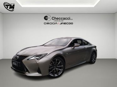 Lexus RC 300h 2.5 181cv F-Sport cvt *TETTO PANORAMICO * SOLI 22.000 KM *