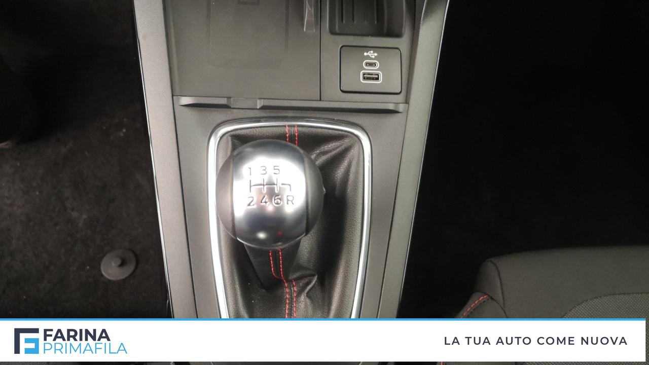 FORD Puma ST-Line 1.0 EcoBoost Hybrid 125CVTrasmissione manuale a 6 rapporti Trazione anteriore