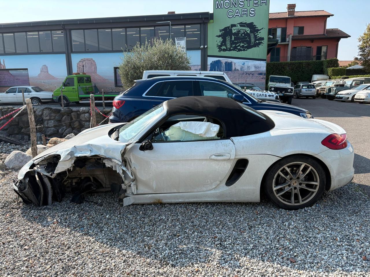 Porsche Boxster 2.7 incidentata