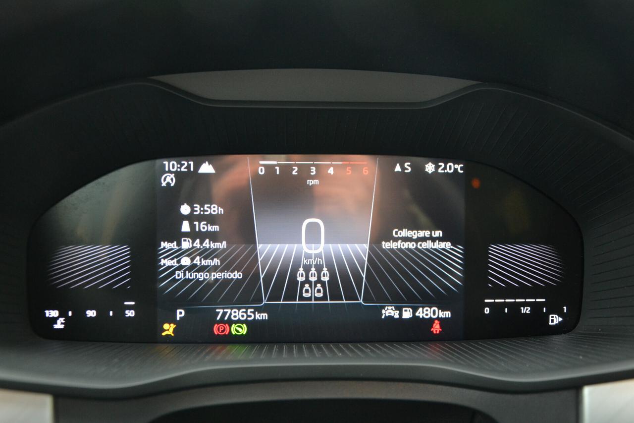 Skoda Kodiaq 2.0 TDI 150CV 4X4 AUTO. 7 POSTI+FULL LED+NAVI+RCAM