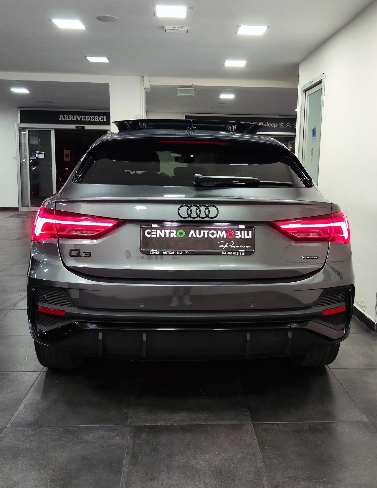 Audi Q3 SPB 40 TDI 190cv S tronic S line Tetto Matrix Black