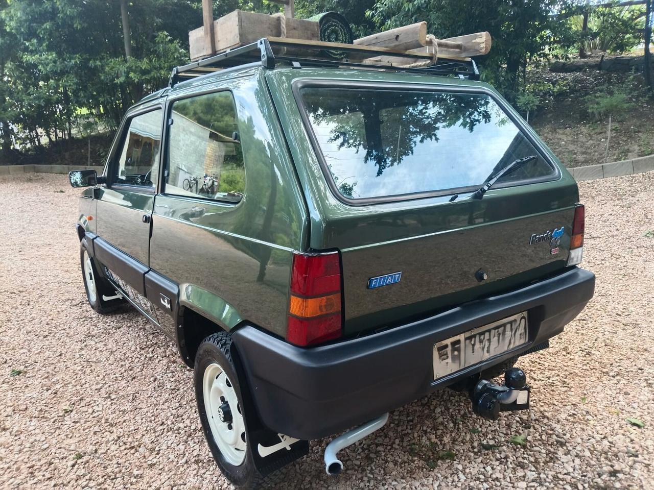 Fiat Panda 1000 4x4 Sisley + Carrello in tinta carrozzeria