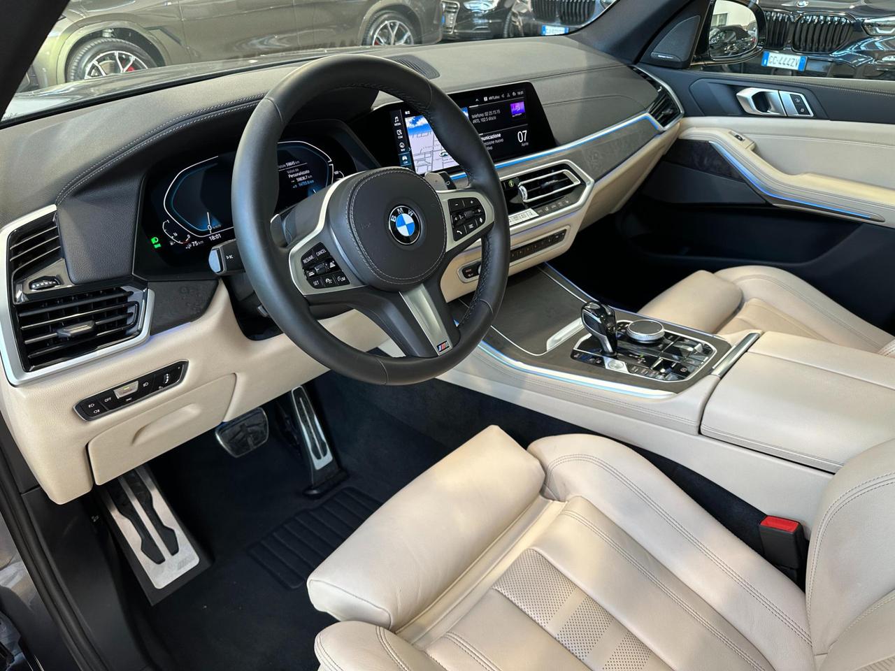 BMW X5 xdrive45e Msport-21"-Tetto-Camera-Harman/K-IVA