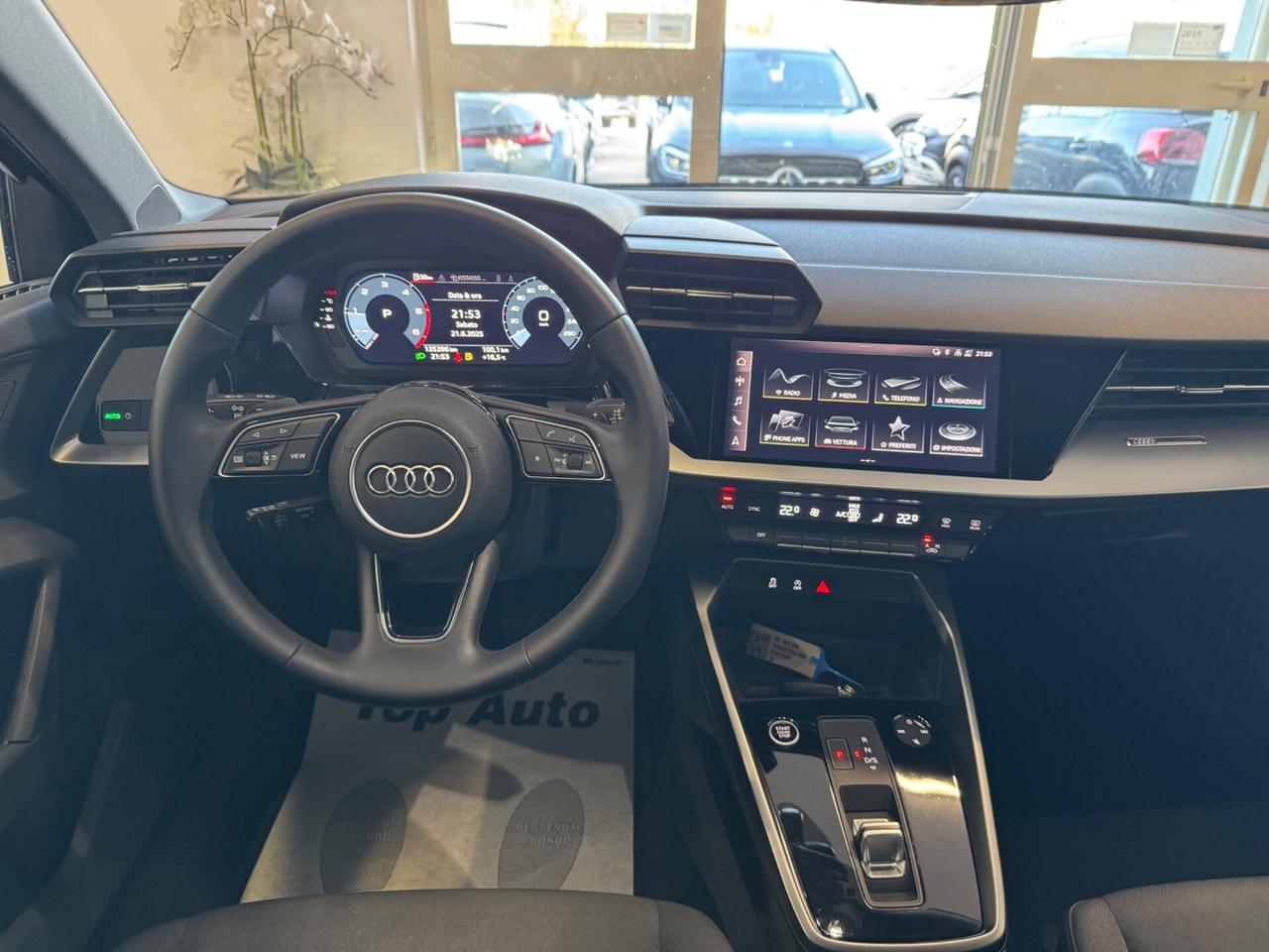 AUDI A3 SPB 35 TDI S TRONIC IDENTITY BLACK - MY21