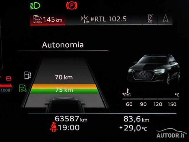 AUDI A3 SPB 30 G-Tron S-Tronic Advanced CERCHI 18, NAVI
