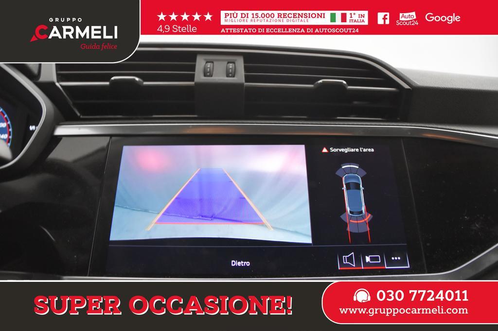 Audi Q3 2019 Sportback Spb 35 Bz Cerchi 17,Acc,Led,Keyless,Aziendale