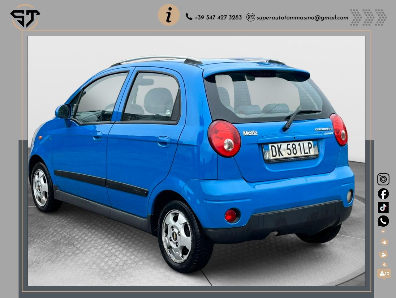 Chevrolet Matiz 800 SE Planet GPL Eco Logic