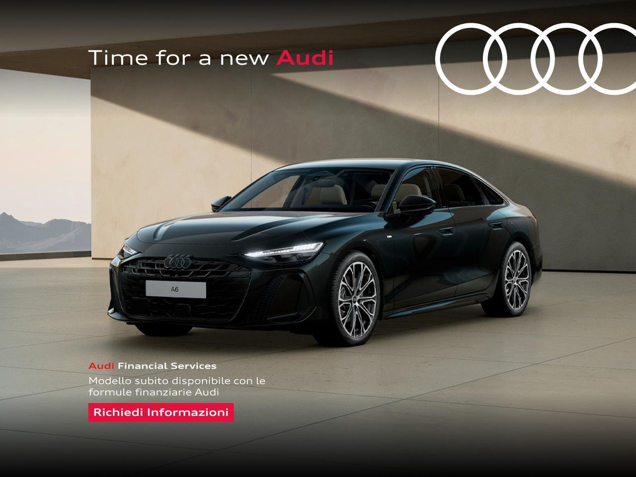 Audi A6 2.0 tdi mhev + s line edition 204cv s-tronic