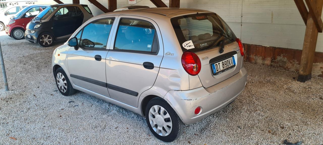 Chevrolet Matiz 800 GPL unico proprietario sevo sterzo aria condizionata