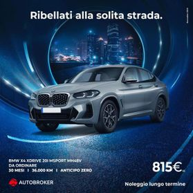 BMW X4 xDrive20i 48V Msport