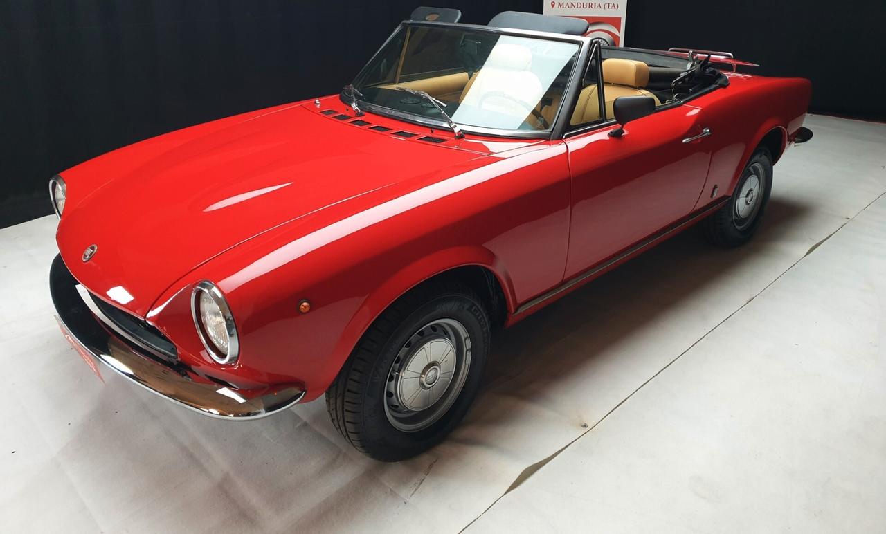 Fiat 124 Spider Spider certif. ASI con C.R.S.