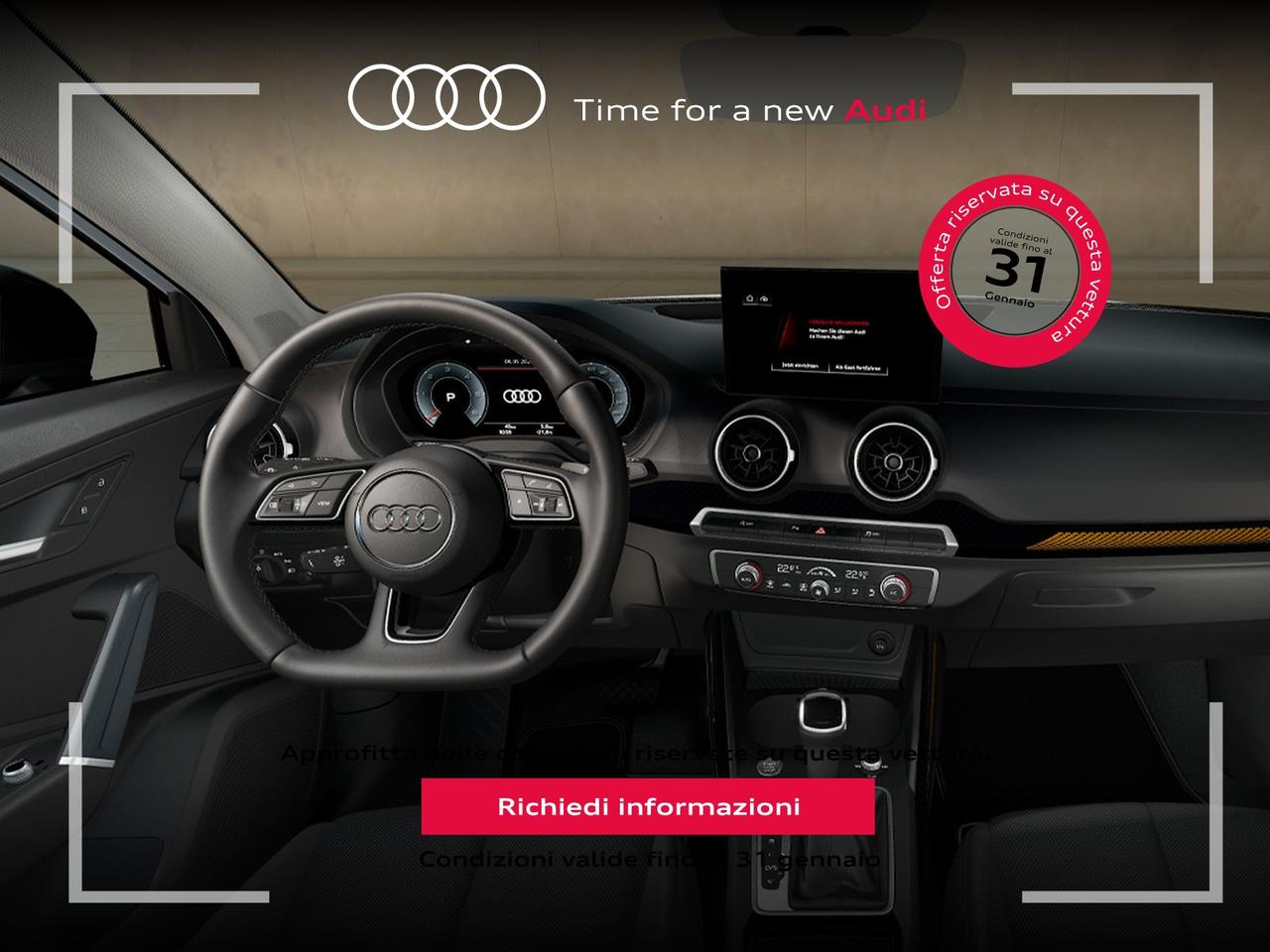 Audi Q2 35 2.0 tdi identity black s-tronic